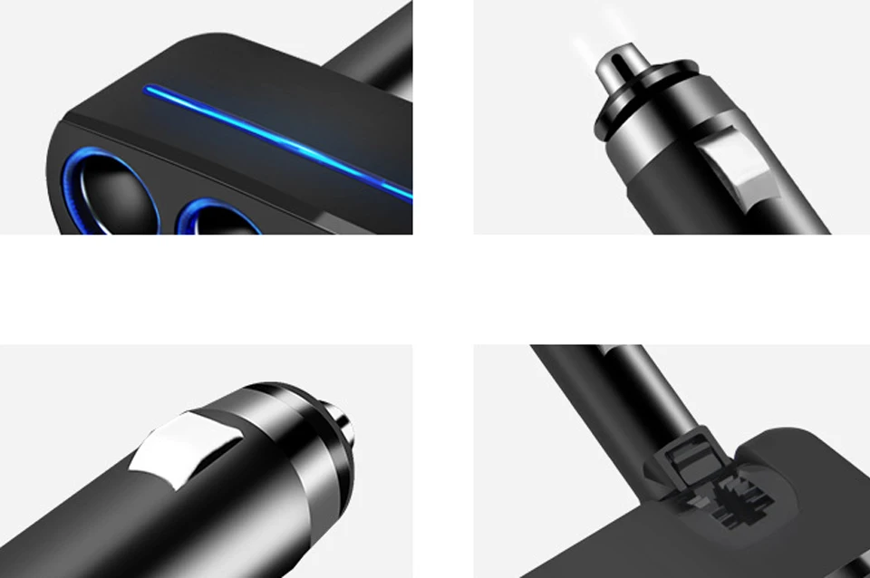 VOLTOP 1 точка 2 двойной зарядное устройство USB Автомобильные украшения аксессуары телефон зарядка прикуриватель