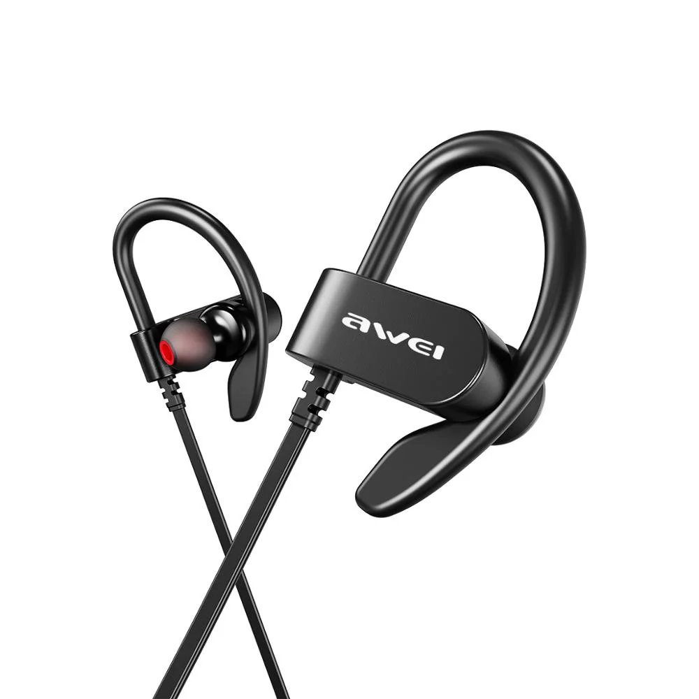

DRXENN AWEI WT50 Wireless Bluetooth Sport Earphones Dual Power Waterproof IPX4 Headset Noise Reduction HiFi Stereo Sound