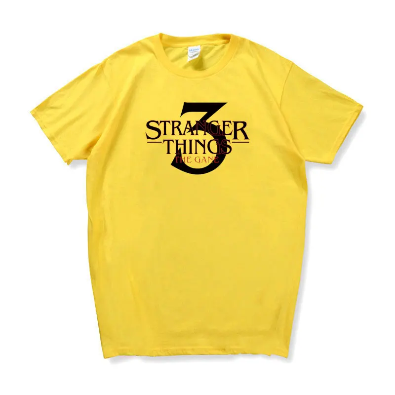 

American TV Series Strange Story Surrounding StrangerT-shirt Men Streetwear Hip Hop men clothing T-shirt Tshirt Cool harajuku