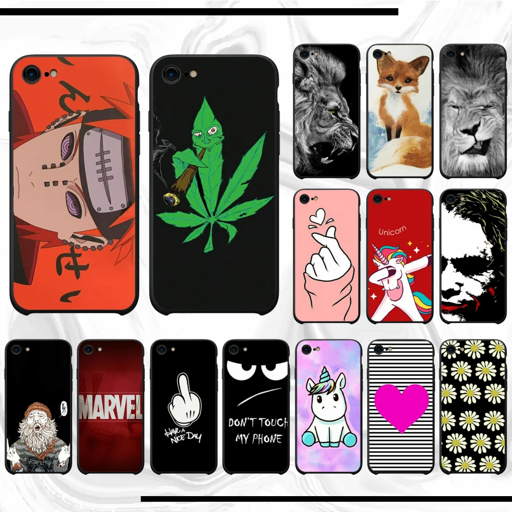 

For iphone 7 Soft Rubber Phone Cover For iphone 7 New Design Shell For iphone7 8 7plus 8plus For iphone 7 Russian version