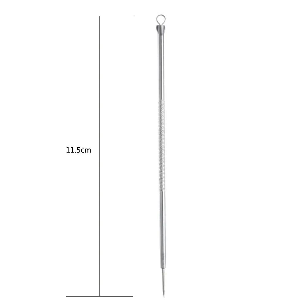 Hot Sale 10PC/Set Premium Blackhead Needle Comedone Acne Pimple Blemish Treatments Extractor Remover Face Skin Care Tool Kit 925