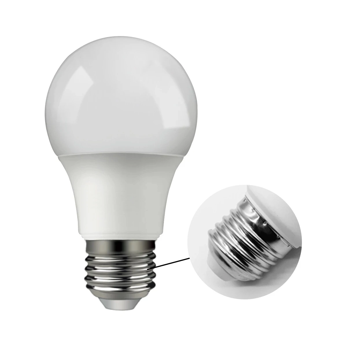 LED Bulb Promotion 1PCS A60 9W E27 3000K Warm White for Home Office Indoor Lighting Energy Saving Lamp | Освещение