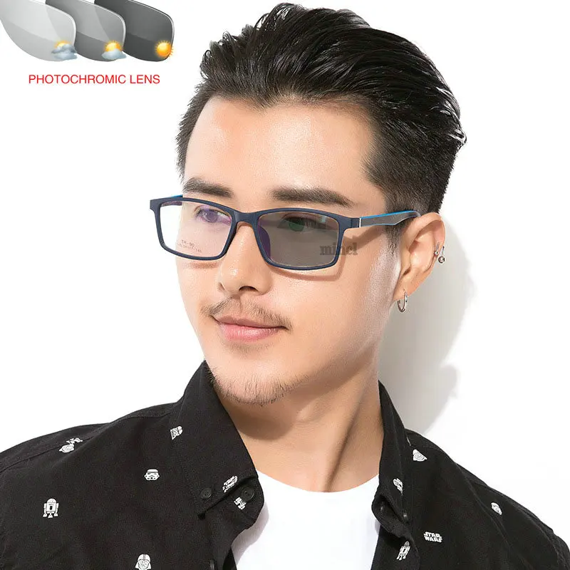 Брендовые прогрессивные многофокусные очки переходные фотохромные солнцезащитные очки для чтения мужские очки для чтения дальний прицел FML