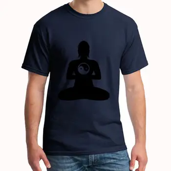 

Print buddha with yin amp yang t-shirts gents 3xl 4xl 5xl cotton outfit