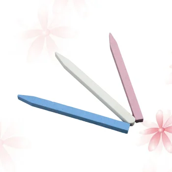 

5pcs Nail Art Files Pumice Stone Manicure Buffing Tools for Home Salon (Random Color)