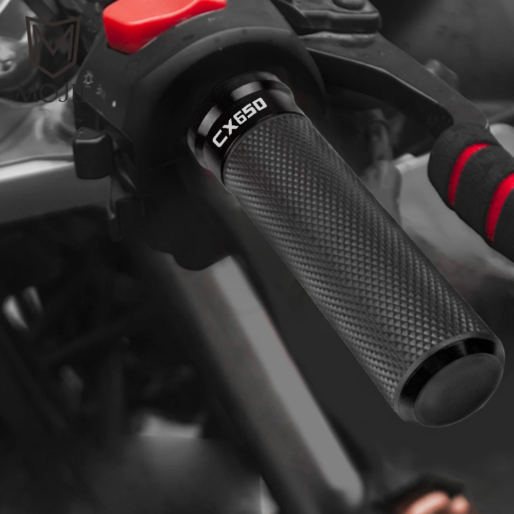 

7/8 "22 мм ручки для мотоцикла с ЧПУ, ручки для Honda CX650 CX 650, руль для скутера, крышка для руля, ручки с концом CX650, мотор для гоночного велосипеда