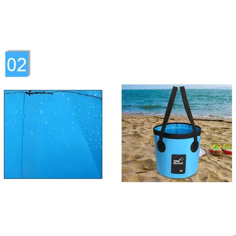 Водонепроницаемые сумки Рыболовная складная сумка в дизайне «ведро» контейнер для воды для хранения и переноски сумка для мытья автомобиля Открытый Кемпинг