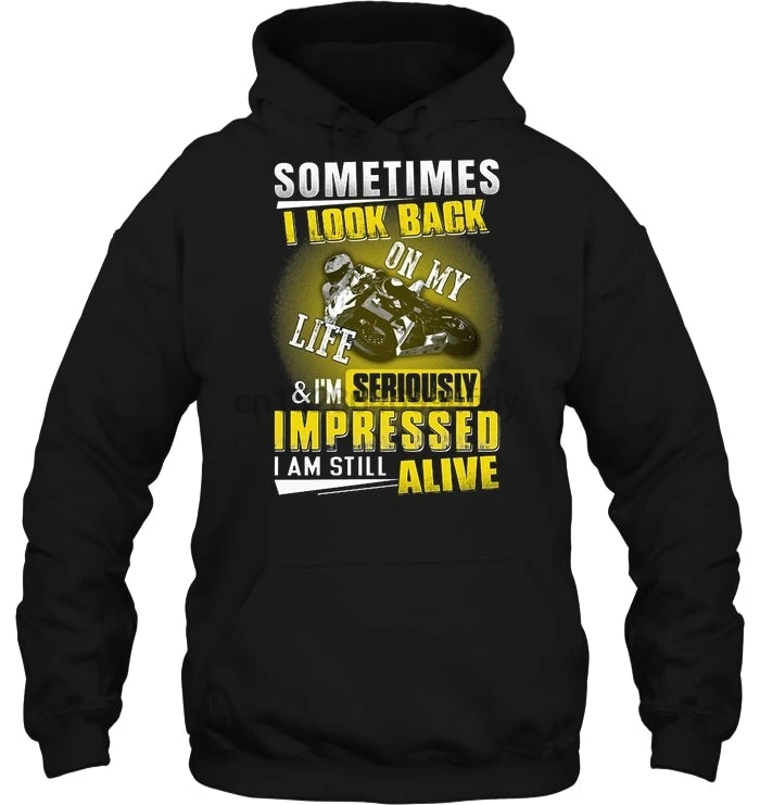 Мужская толстовка с капюшоном иногда я возвращаюсь к своей жизни и очень