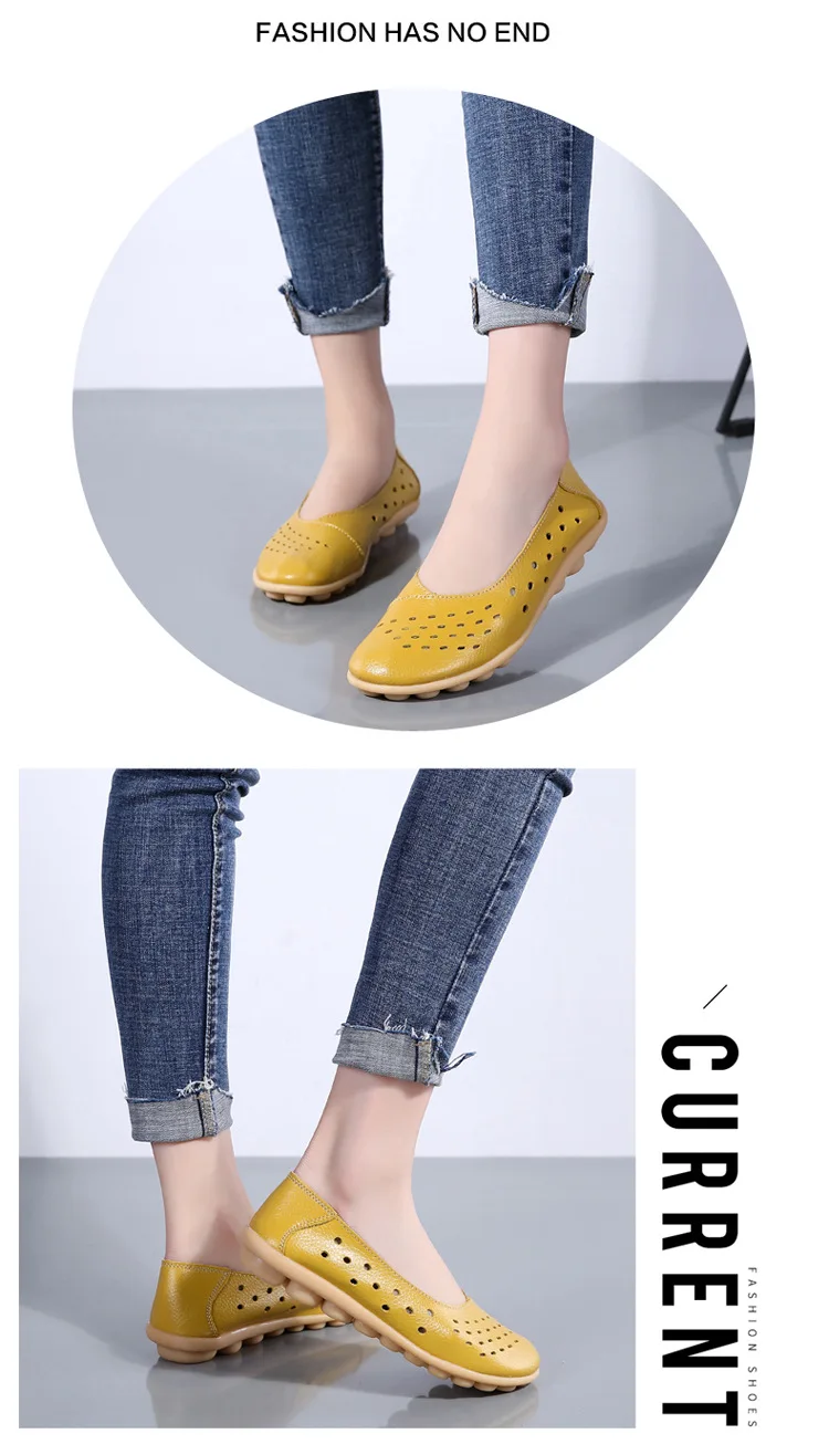 CEVABULE/ г., новая осенняя женская обувь удобные женские мокасины большого размера Повседневная дышащая женская обувь на плоской подошве CQY-C5929-1