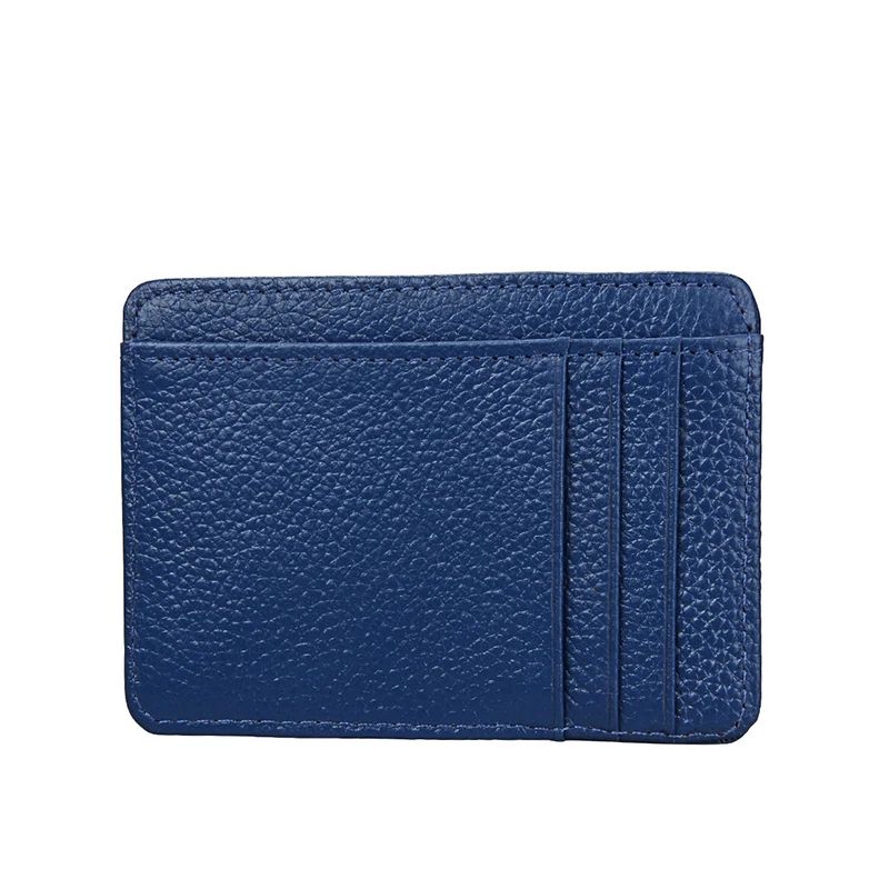

Fashion Genuine Leather Rfid Wallet Men's Coin Purse Casual Bus Card Set Mini Unisex Anti Rfid Wallet Credit Card Holder New