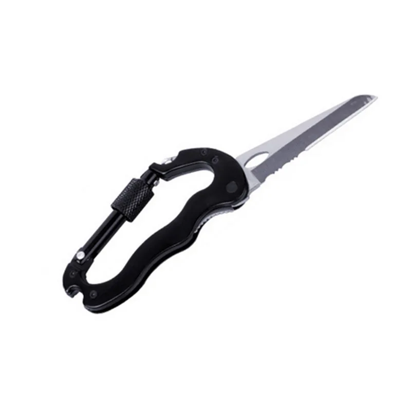 

Carabiners Climbing Clasp Knife Multifunctional Outdoor Buckle Aluminum Alloy Quickdraws Screwdriver Bottle Opener Load Bearing