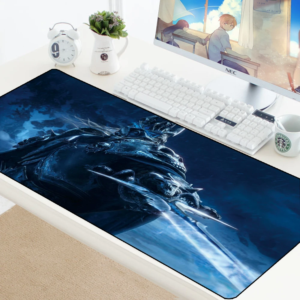 Warcraft Mouse Pad XL Large Mousepad Anti-slip Big Desk Gaming Gamer Mouse Keyboard Mat 70x30cm Rubber Locking Edge Computer Pad