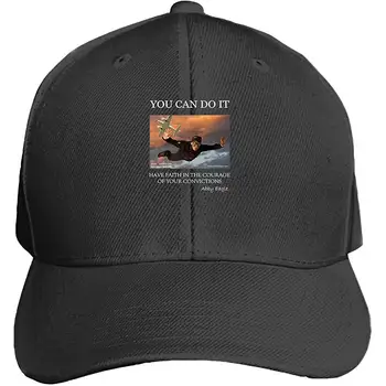 

EIGTU Skydive T Flat Brim Hats Snapback Cap Plain Caps for Men Women