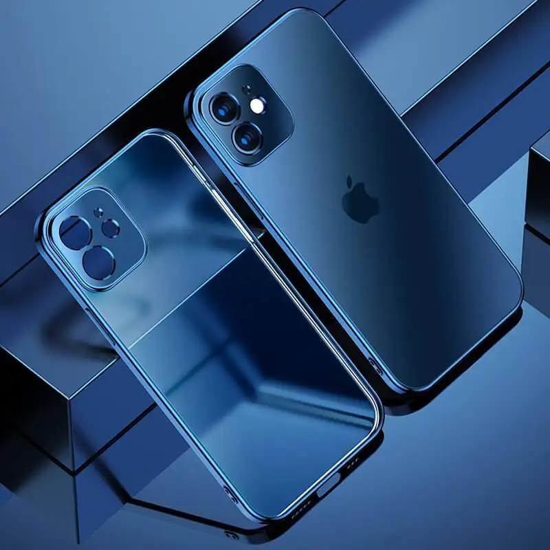 Чехол для телефона из ТПУ с защитой от отпечатков пальцев iPhone 11 Ультратонкий Прозрачный чехол силиконовый