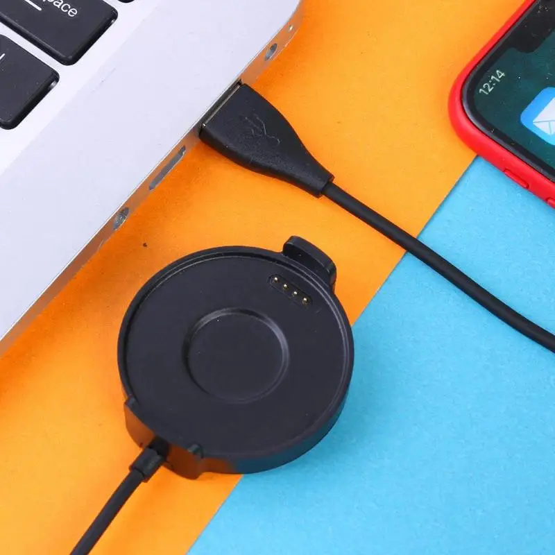 1 м USB кабель для передачи данных и зарядки для TicWatch Pro Bluetooth зарядное устройство для умных часов сменный USB зарядка подставка для кабеля док-станция