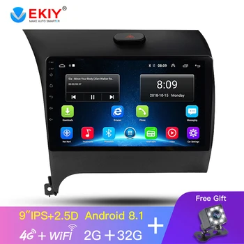 

EKIY 9'' 2.5D IPS Car Radio Multimedia Player Android 8.0 For Kia CERATO K3 FORTE 2010-2017 Head Unit Gps Navigation