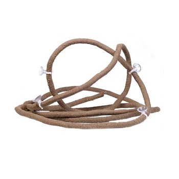 

Reptile Vines Reptile Habitat Decor, Artificial Reptile Climbing Branch With Suction Cups Flexible Jungle Rattan For Lizards Cha