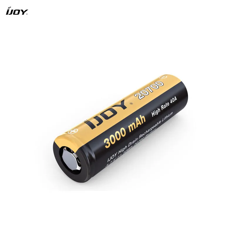 Оригинальный аккумулятор IJOY 20700 емкость 3000 мАч 3 7 в 40 А для Dual Box Mod вейп