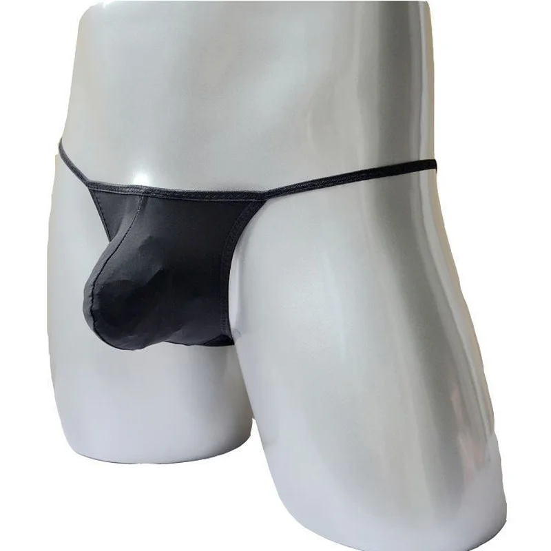 

Translucent Underpants G-String Men Thong Sexy Knickers Underwear Solid color Bikini T-back