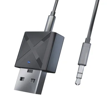 

Bluetooth 5.0 Audio transmitter receiver mini 3.5mm Bluetooth transmitter TV AUX stereo wireless Bluetooth adapter For TV PC Car