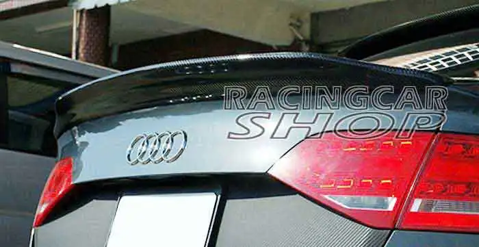 C-STYLE реальные корпус из углеродного волокна загрузки спойлер, пригодный для Audi A4 B8 2008-2012 A010