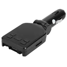 BT-24 автомобильный bluetooth-адаптер беспроводной Bluetooth Hands-free FM передатчик с ЖК-дисплеем USB зарядное устройство автомобильный комплект USB Bluetooth музыкальный приемник