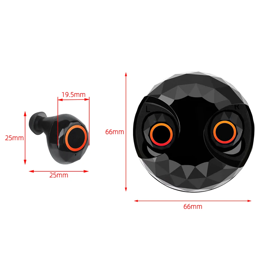 Wireless Bluetooth Headset Small Size Wireless Bluetooth Headphones Earbuds Bluetooth Stereo Headset