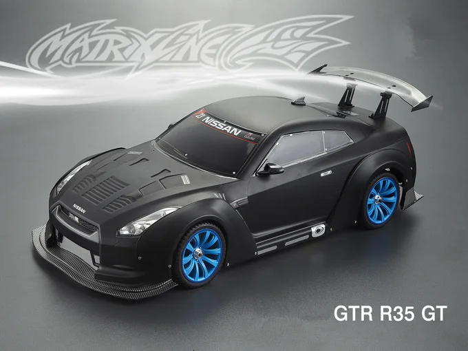 1 комплект GTR35 GT 1/10 1:10 drift RC PC корпус 195 ширина прозрачный чистый не окрашенный drift корпус RC hsp hpi trax Tamiya