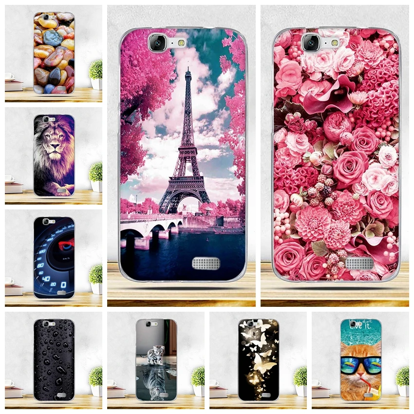 

For Huawei Ascend G7 Case for Huawei G7 Case Cocer For Huawei Ascend G7 C199 Case Soft TPU Shell For Huawei G7 G7-L01 G7-L03 Bag
