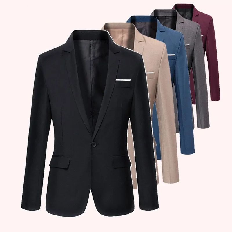 

Spring New Style Leisure Suits for Men Korean-style Slim Fit Suit Coat Men's Spring And Autumn Trend Men'S Wear Single West Tops