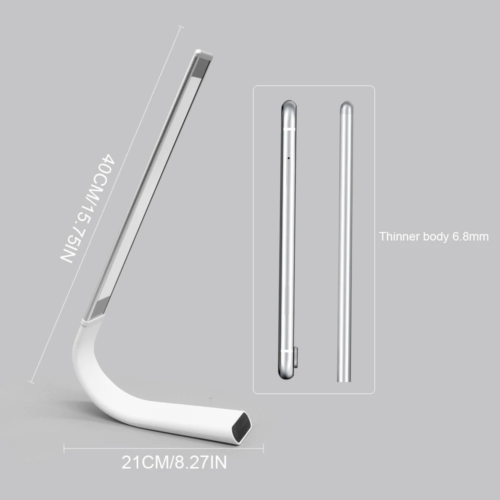  Artpad Indoor Desk Lamp Led Eye Protection Dimmable For Office Study Kids Bedside USB Rechargeable 