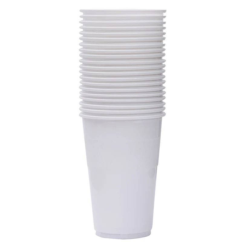 Promotion - Party Wedding Supplies 9oz/250ml White Famous Service Impact Plastic Cup 40/Pack | Дом и сад