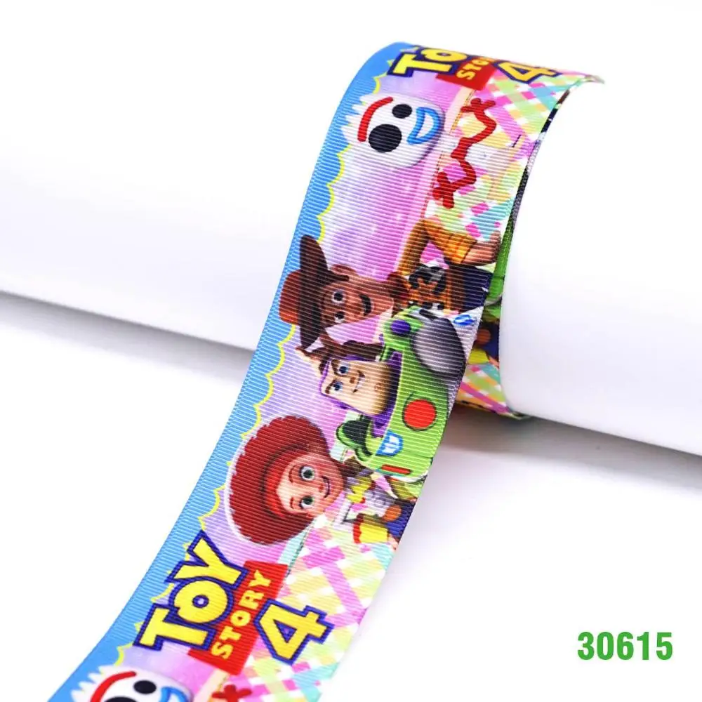 30615 DIY ремесло поставляет мультфильм персонаж напечатанный grosgrain ленты, атласная лента 50 ярдов. 30615 - Цвет: 30615