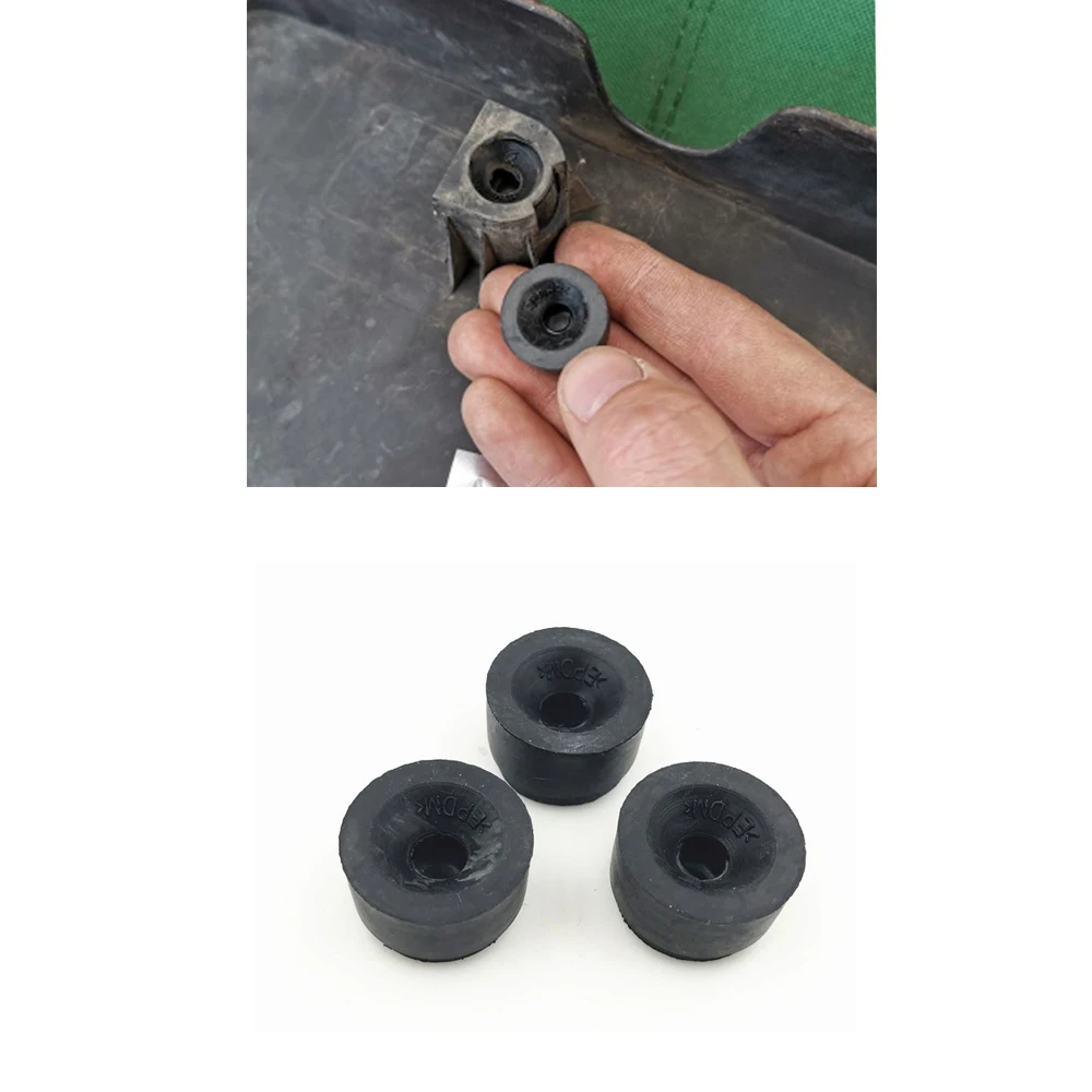 3 шт. Защитная крышка двигателя Резиновая Подушка под защитную пластину