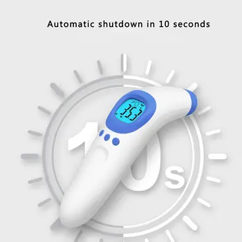 

Non-contact Infrared Forehead Thermometer ABS for Adults and Children with Lcd Display Digital Laser Temperature Tool