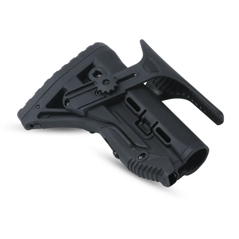 Hunting Mil-Spec Stock Nylon Pistol Brace M4 AR 15 M16 Buttstock Nerf Air Soft Gel Blaster Tactical Butt Parts Toy Accessory | Спорт и