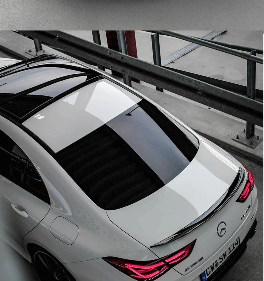 AMG DESIGN SPOILER KOFFERBAKSPOILER GESCHIKT VOOR MERCEDES C118 CLA-KLASSE COUPE AMG DESIGN SPOILER KOFFERBAKSPOILER GESCHIKT VOOR MERCEDES C118 CLA-KLASSE COUPE