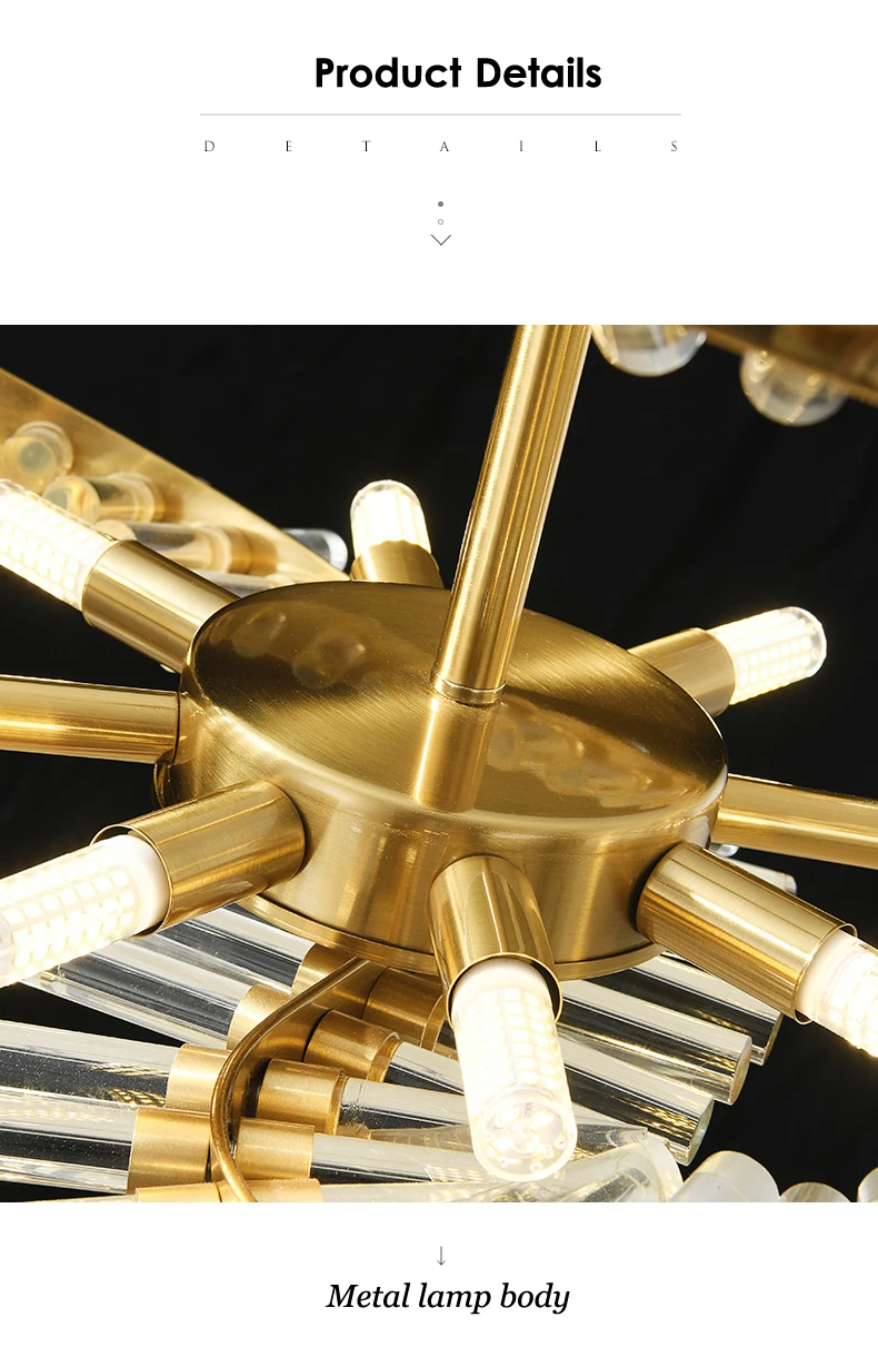 American light luxury glass Pendant lights modern Nordic creative personality designer new living room bedroom led lamp
