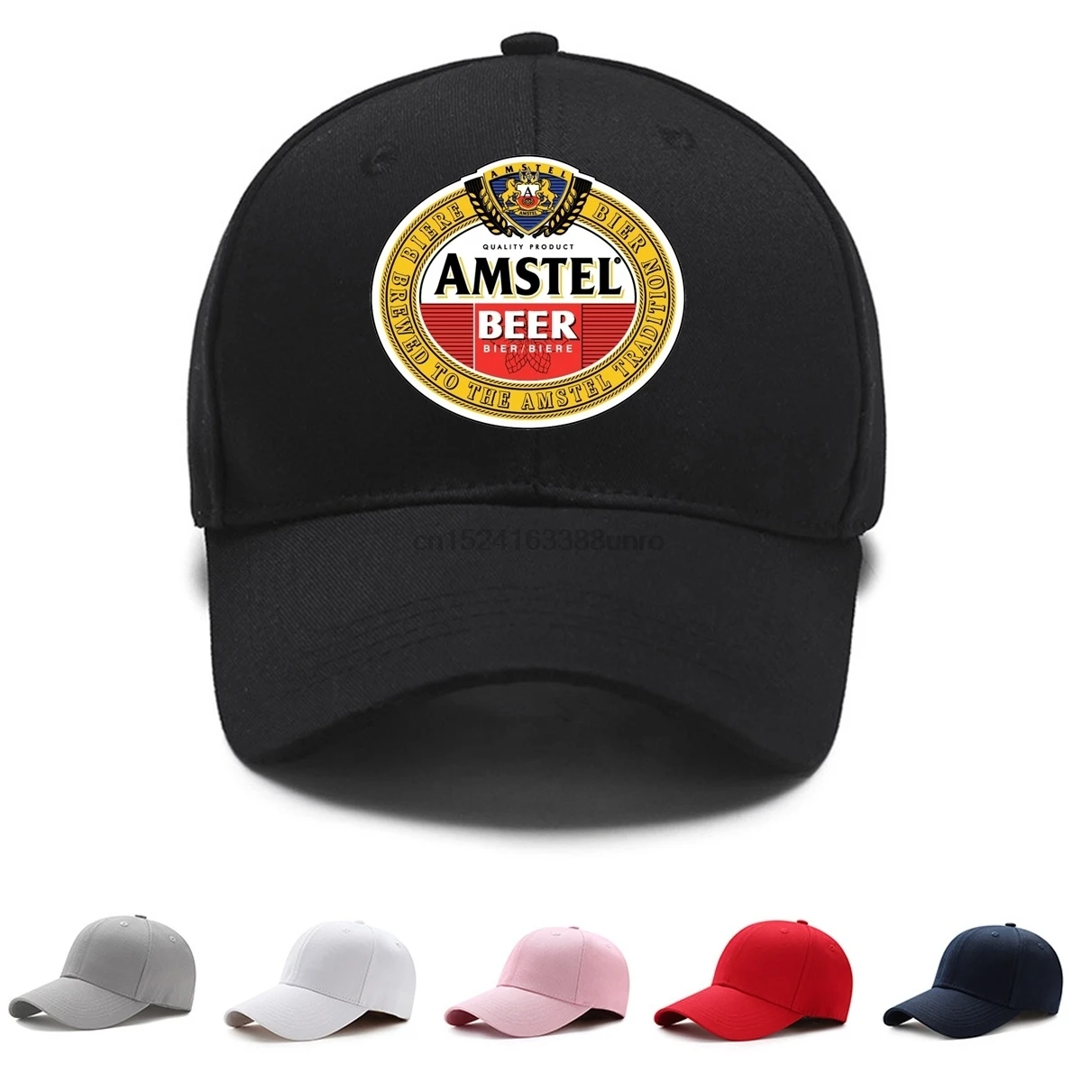 Amstel легкие пивные кепки с принтом шапки весна лето Женская бейсбольная бейсболка с возможностью регулировки размера