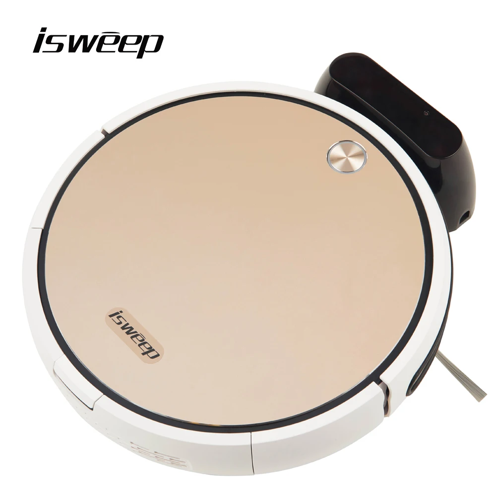 Isweep X3 Robot Vacuum Cleaner APP Control 1800 PA Wet and Dry Home Sweeper Auto Recharge EU Plug English Version Gift 2 Brush