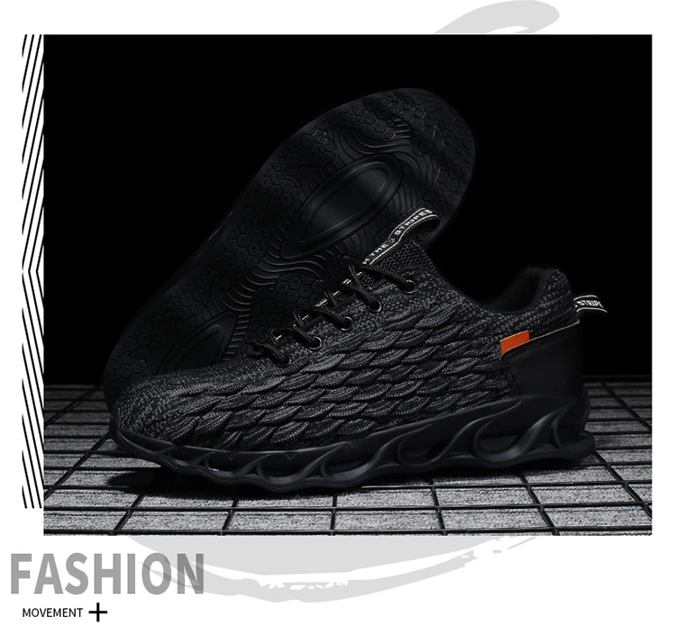 Для мужчин спортивные кроссовки для бега Повседневное Для мужчин s кроссовки обувь blade легкий дышащий материал для прогулок в тренажерном зале, с волнообразным краем; Zapatos De Hombre