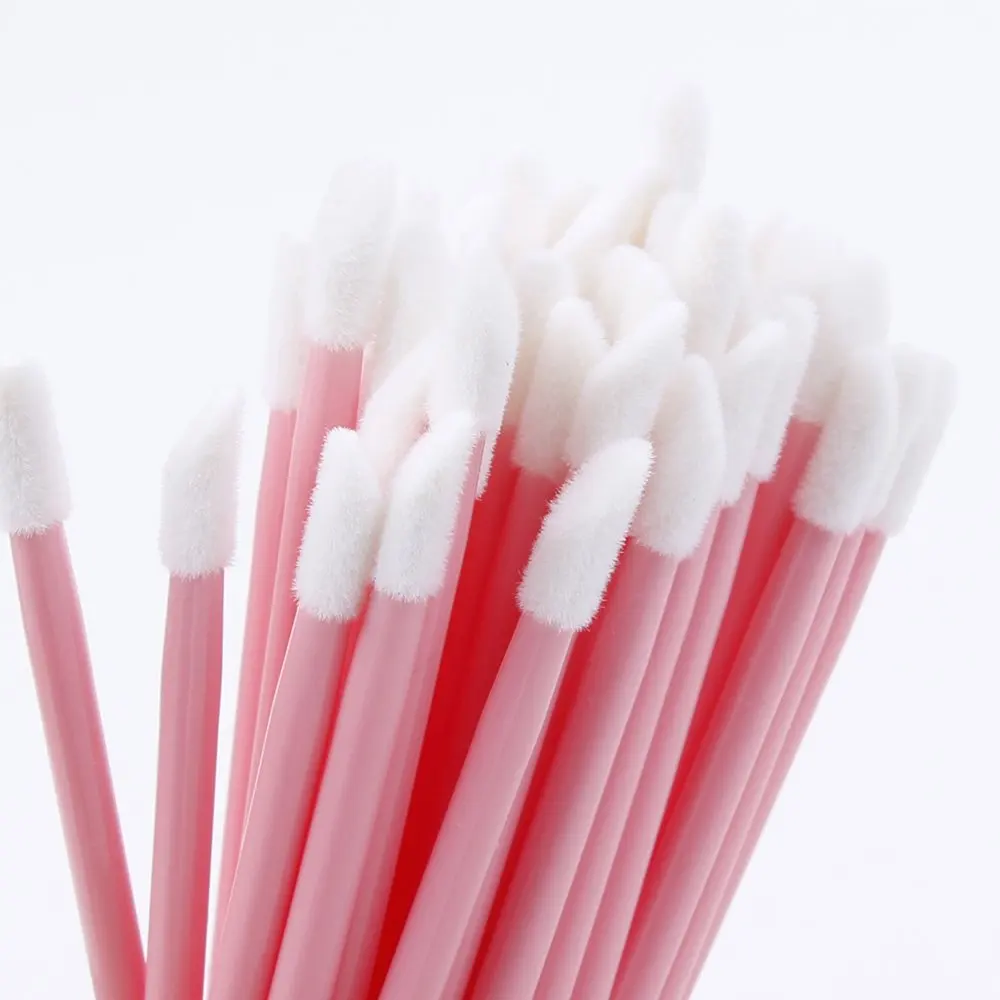 500PCS Disposable Lip Brush Soft Women Accessories Wholesale lip gloss Wands Applicator Perfect Best Make Up 3
