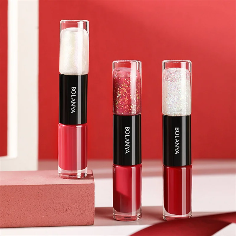 Nail Polish Oily Double-Headed Free Baking Quick Drying Non-Fading Sequin Art