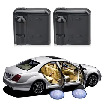

Car Logo Projector LED Door Welcome Ghost Shadow Light For Hyundai solaris accent i30 ix35 elantra gt santa fe tucson getz i20