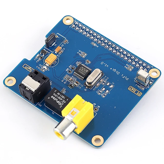 

A7-- HIFI DiGi+ I2S SPDIF Digital Sound Card Board Raspberry Pi 3B+/3B/2B/Zero