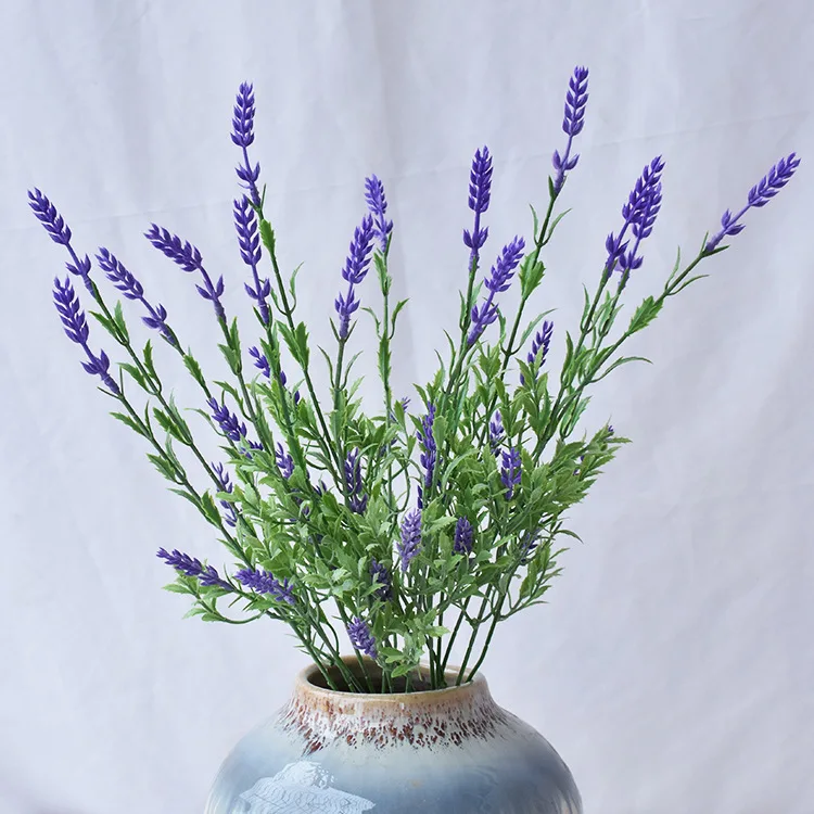 

Model French South Lavender Establish Wool Green Plant Japan Lavender Bundle of Murraya Paniculata Imitation Flowers