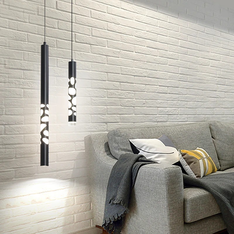 Современный минималистичный светодиодный подвесной светильник скандинавский светильник домашний Декор Гостиная Спальня прикроватный