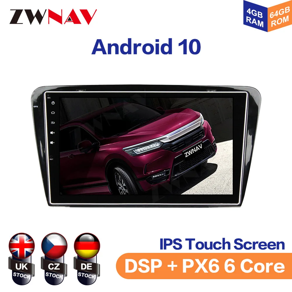 

Android10 8Core Car GPS Navigation For Skoda Octavia 2014-2015 Stereo Headunit Multimedia Player Auto Radio Player No DVD Player