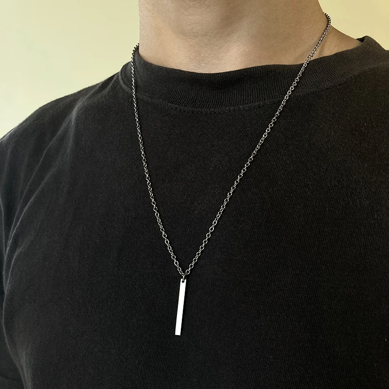 Men Necklace Stainless Steel Necklace 
