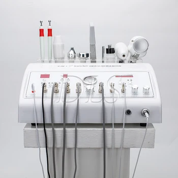 

Products Description 9 in 1 multifunction facial machine with skin scrubber high frequency BIO ultrasound dermabrasion facial br